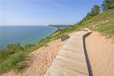 Wanderwege an den Sleeping Bear Dunes